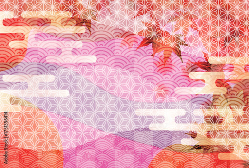 紅葉　もみじ　秋　背景	