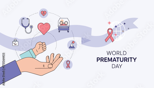 World Prematurity Day Healthcare Awareness Campaign Support Newborns