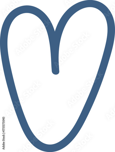 Hand-Drawn Heart Shape