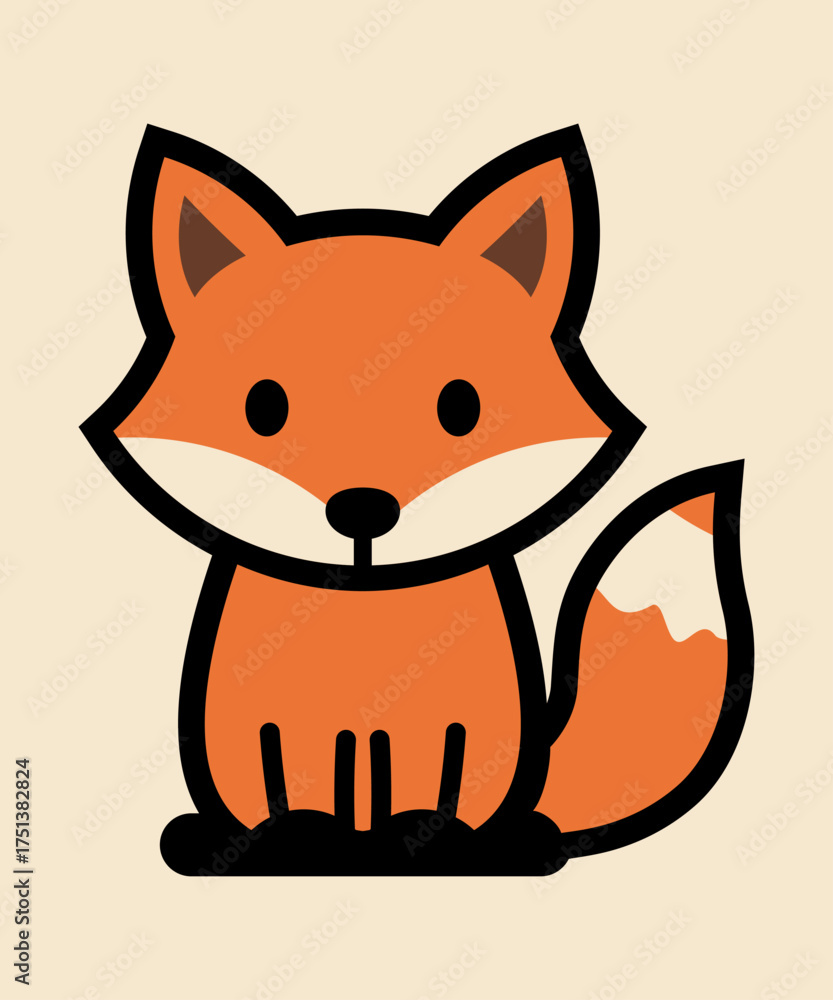 Obraz premium Raposinha.eps