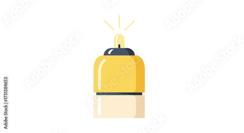 Vibrant depiction of a minimalistic aromatherapy diffuser icon on white