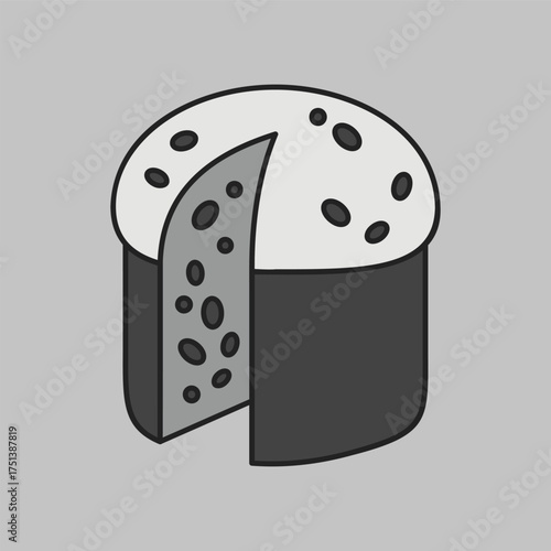 Traditional Italian Panettone Holiday Bread