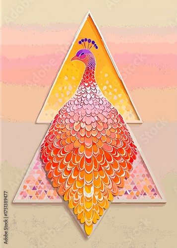 vector illustration of an abstract background