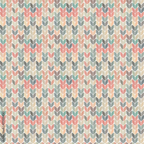 knitted seamless pattern