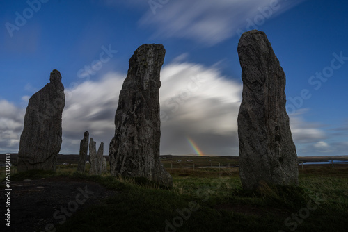 Callanish Standing Stones with Rainbow, Isle of Lewis,