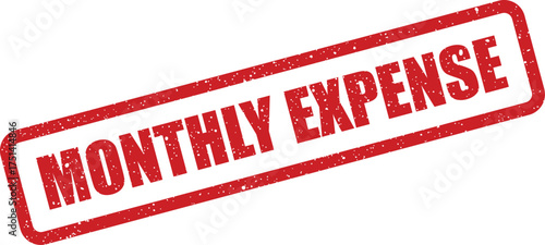 Business financial accounting concept displayed on a rectangular rubber stamp with distressed texture