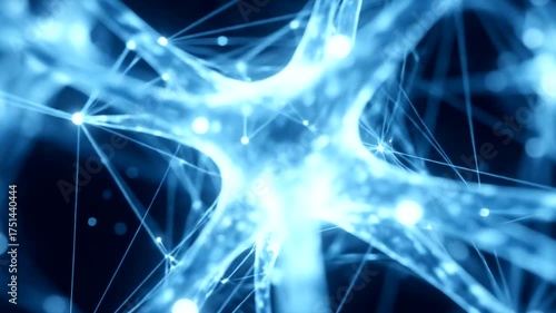 Intricate neural network visualization showcasing connections and depth