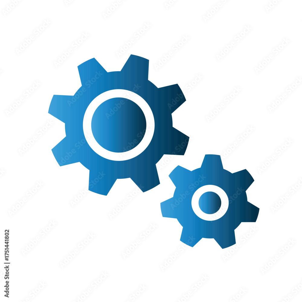 Obraz premium Gear icon design template