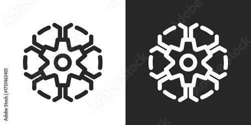 Operations Icon Set in Black and White Outline Style