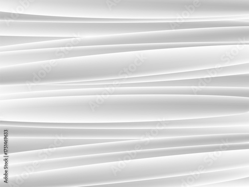 Abstract 3D gray and white background
