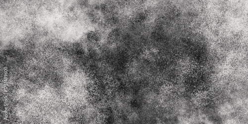 Abstract Grayscale Grunge Texture Background for Design, Wallpaper, and Digital monochrome texture featuring scattered grain and speckle patterns. 
