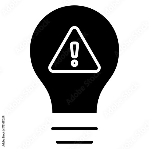 Warning Glyph Icon