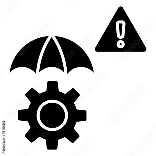 Mitigation Glyph Icon