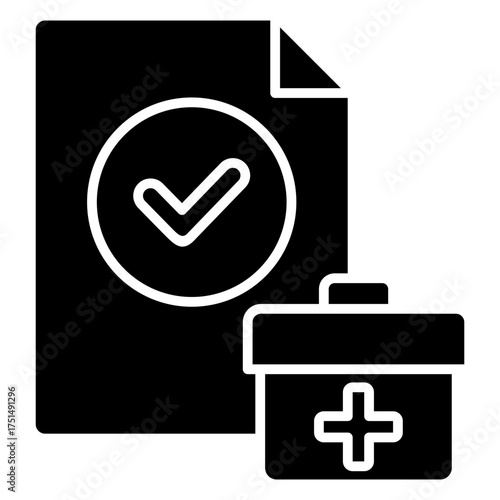 Preparedness Glyph Icon