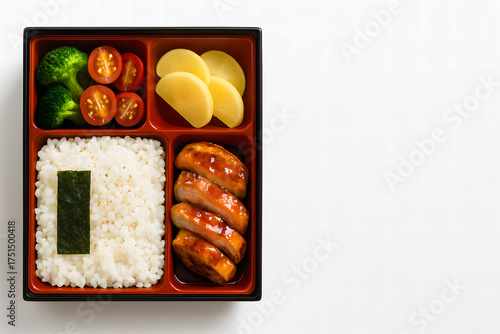 Colorful Assorted Food Bento Box