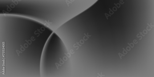 Abstract smooth wave background with a soft gradient from light gray to dark tones. Modern minimalist design perfect for presentations, wallpapers, and digital templates.