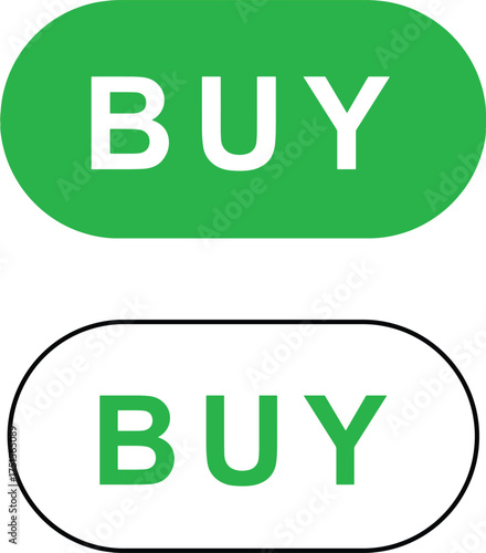 Crypto Buy Button Symbol for Digital Trading and Investment