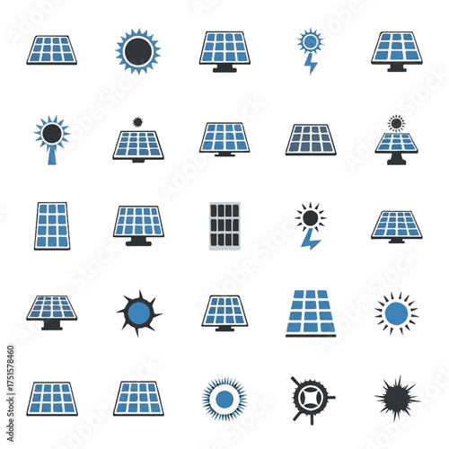 Solar panels generating clean energy in a sustainable environment, providing renewable power for future generations, promoting ecofriendly solutions and reducing carbon footprint.