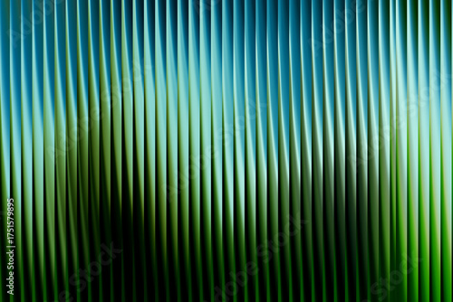 Illustration of abstract background with vertical lines in shades of blue and green, creating a textured and visually interesting composition