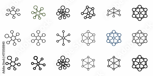 Modern network connections and data nodes showcase, perfect for innovative tech companies and cutting-edge research, science, technology, data, connection, networking