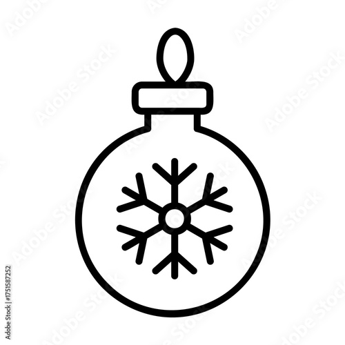 Christmas Tree Ball Icon