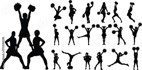 silhouette of a woman dancing