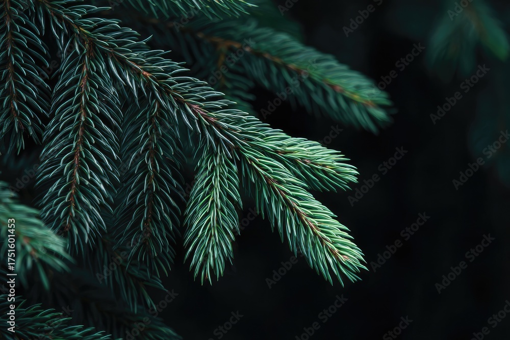 Fototapeta premium Close-up of pine tree branches