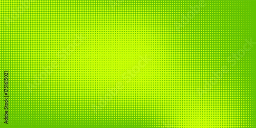 Dots halftone green color pattern gradient texture with technology digital background. Dots pop art comics with nature graphic design.