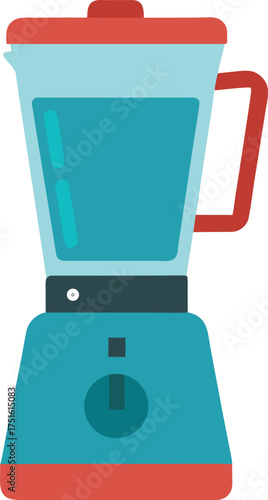 Vector Illustration of a blender on a transparent background