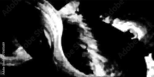 Background with monochrome dot texture. Polka dot pattern template. Background with black dots - stock vector dots basic background dots