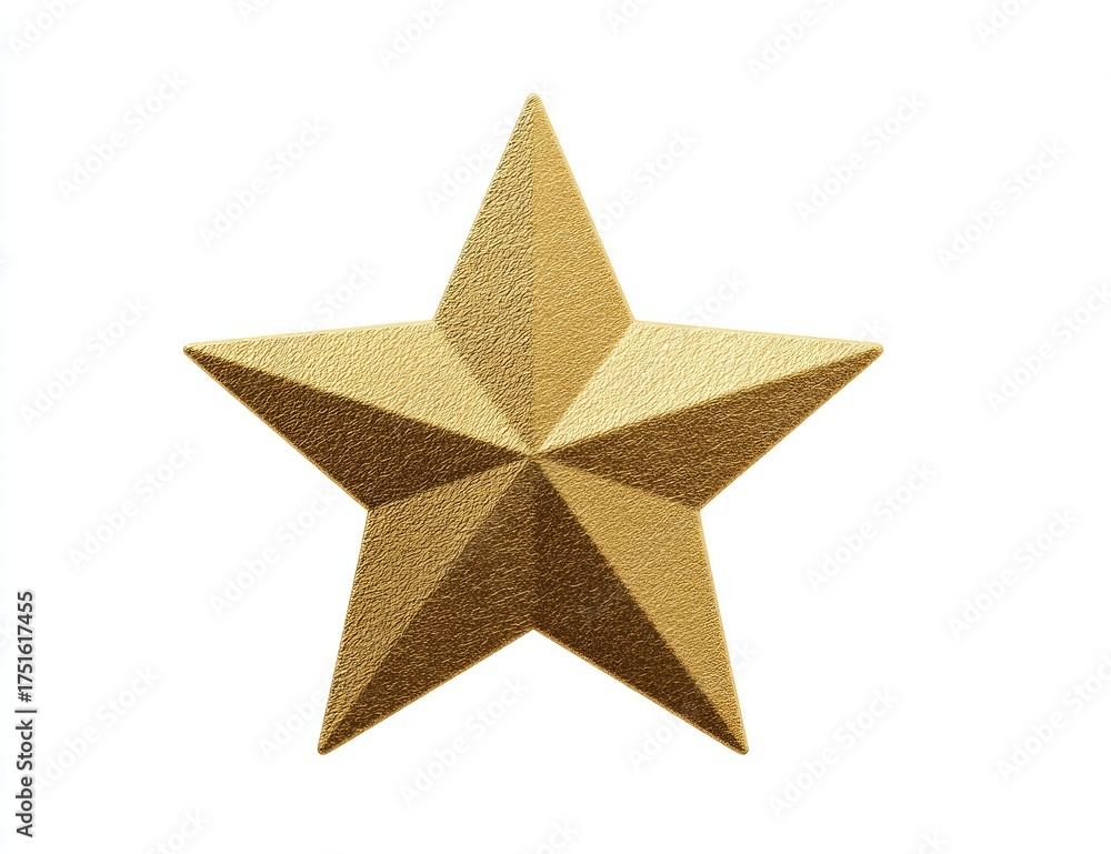 Obraz premium Golden star graphic