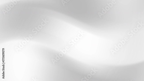 Abstract gradient flowing shapes on light white background, white grey gradient suitable for modern design projects, presentations, advertisements, web graphics, and digital art.