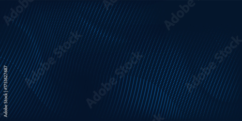 Dot blue background gradient dark navy blue banner art simple