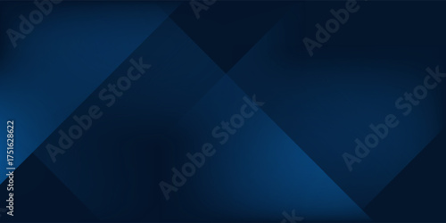 Abstract background gradient dark navy blue banner simple modern abstract