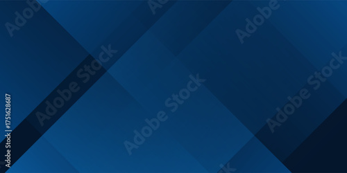 Simple background gradient dark navy blue banner abstract modern simple art