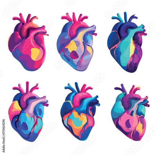 Corazon vector set