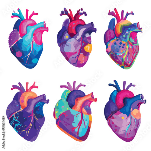 Corazon vector set
