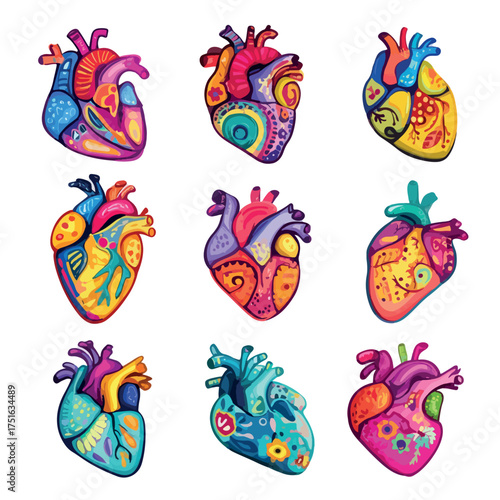 Corazon vector set