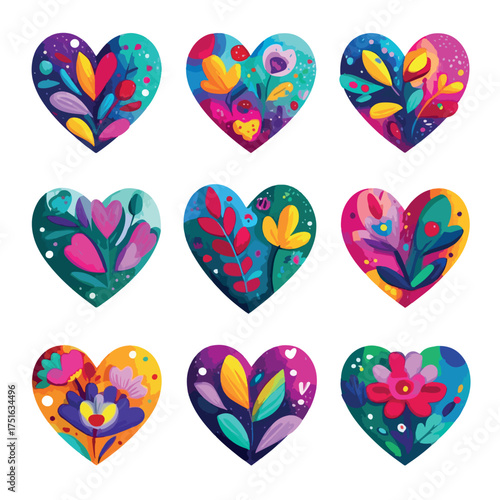 Corazon vector set