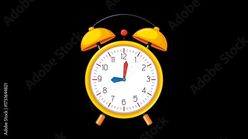 Seamless Alpha Channel Clock Animation