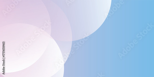 abstract background .blue and pink gradation. circle effect style. modern minimalist. vector illustration eps10