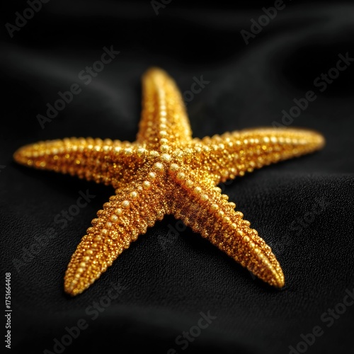 Shiny Gold Starfish