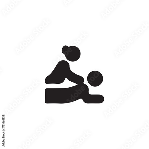 Massage Therapy Spa Treatment Wellness Icon