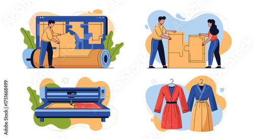 Innovative Design and Production Processes in Manufacturing and Fashion Industries