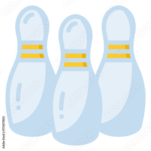 Bowling pins icon