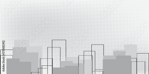 Abstract design elements of rectangles and stacked dots. Smartphone Interface Design. Design Elements for Mobile Apps, Game Menus, and Websites.