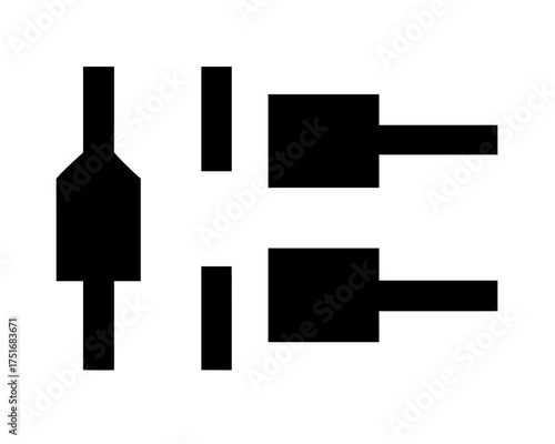 Schematic diagram of electrical component