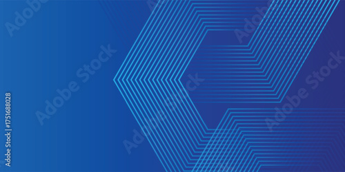 Abstract Hexagon Blue Tech Finance Fintech Background Abstract Pixel Pattern. Abstract Business Tech Simple Art Modern Abstract. vector eps10