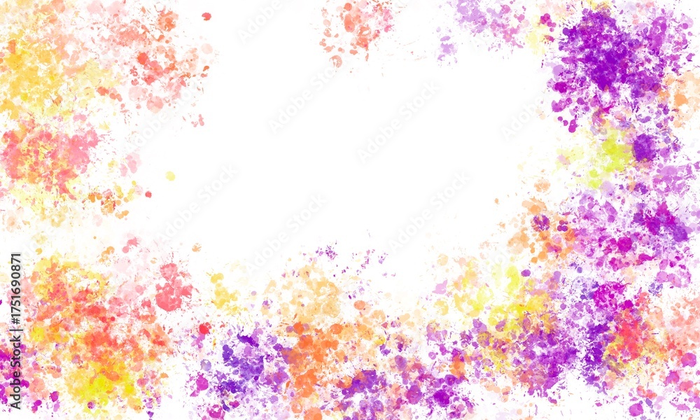 Fototapeta premium abstract watercolor background and copy space for text