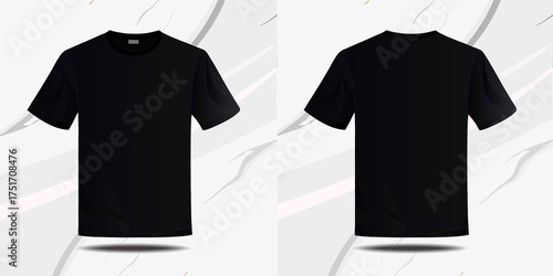cotton black t shirt 